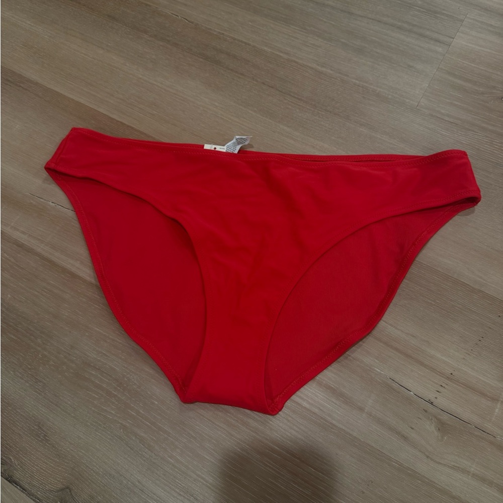 Aerie Vibrant Red Bikini Bottom